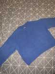 Sweter granatowy oversize