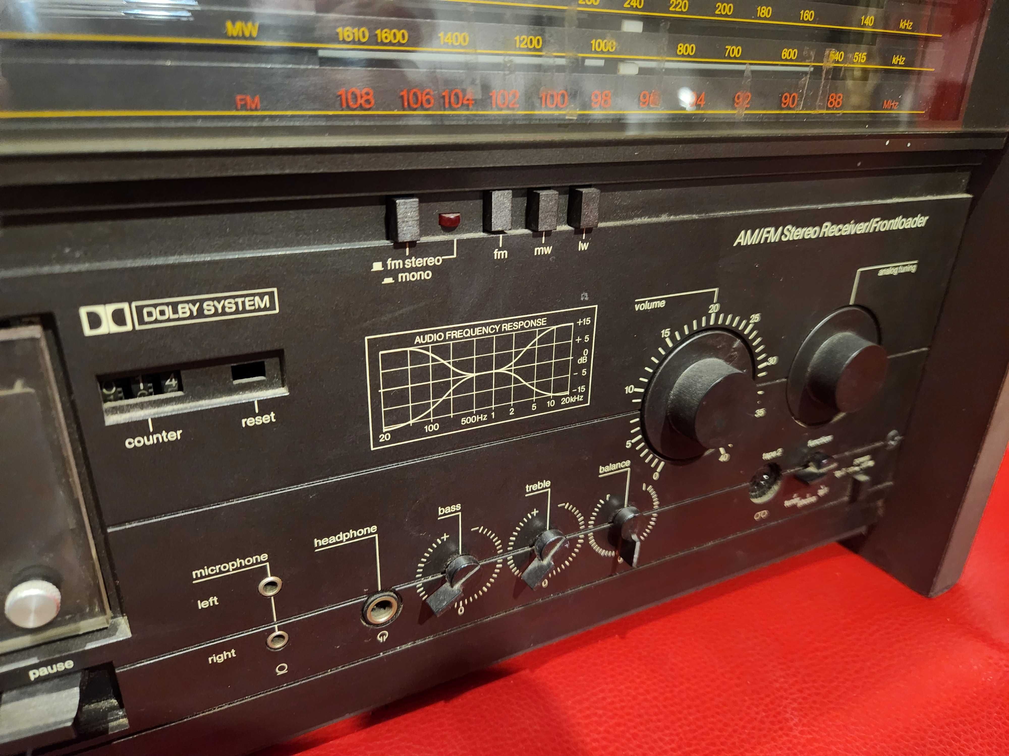 Intercord power rack system 1002 wieza plyty winylowe kasety radio