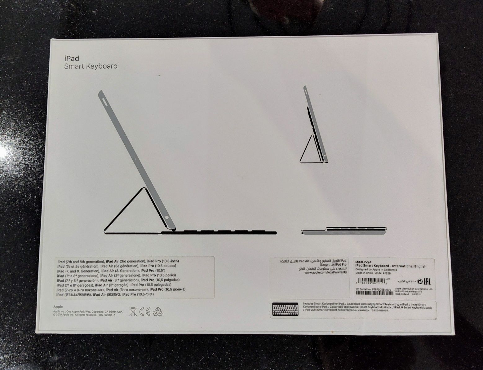 Apple iPad Smart Keyboard MX3L2Z/A