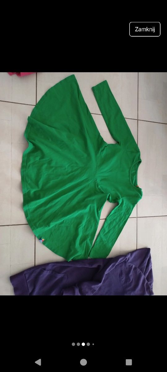 My Basic zestaw sukienka i bluzy