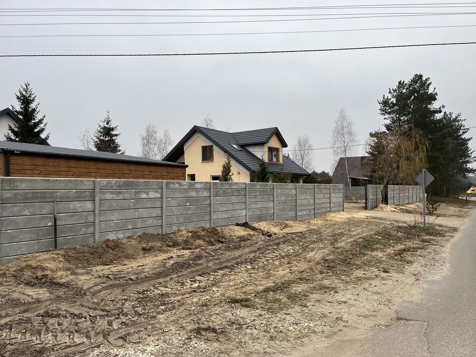 Ogrodzenia Betonowe Sprzedaz, Transport, Montaż