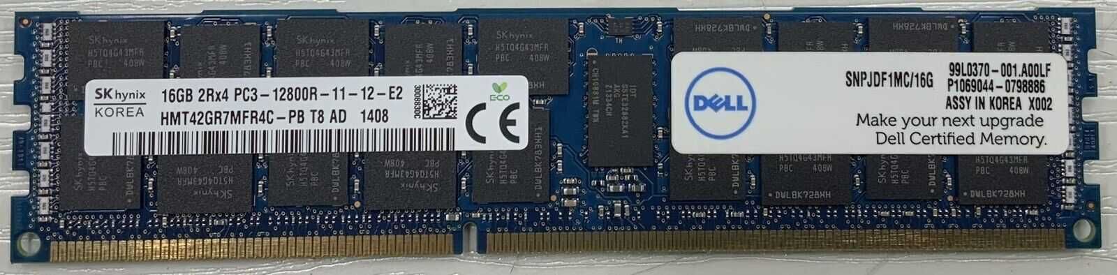 Пам'ять серверна 8GB/16GB DDR3 PC3-10600/12800/14900 1333/1600 ECC Reg