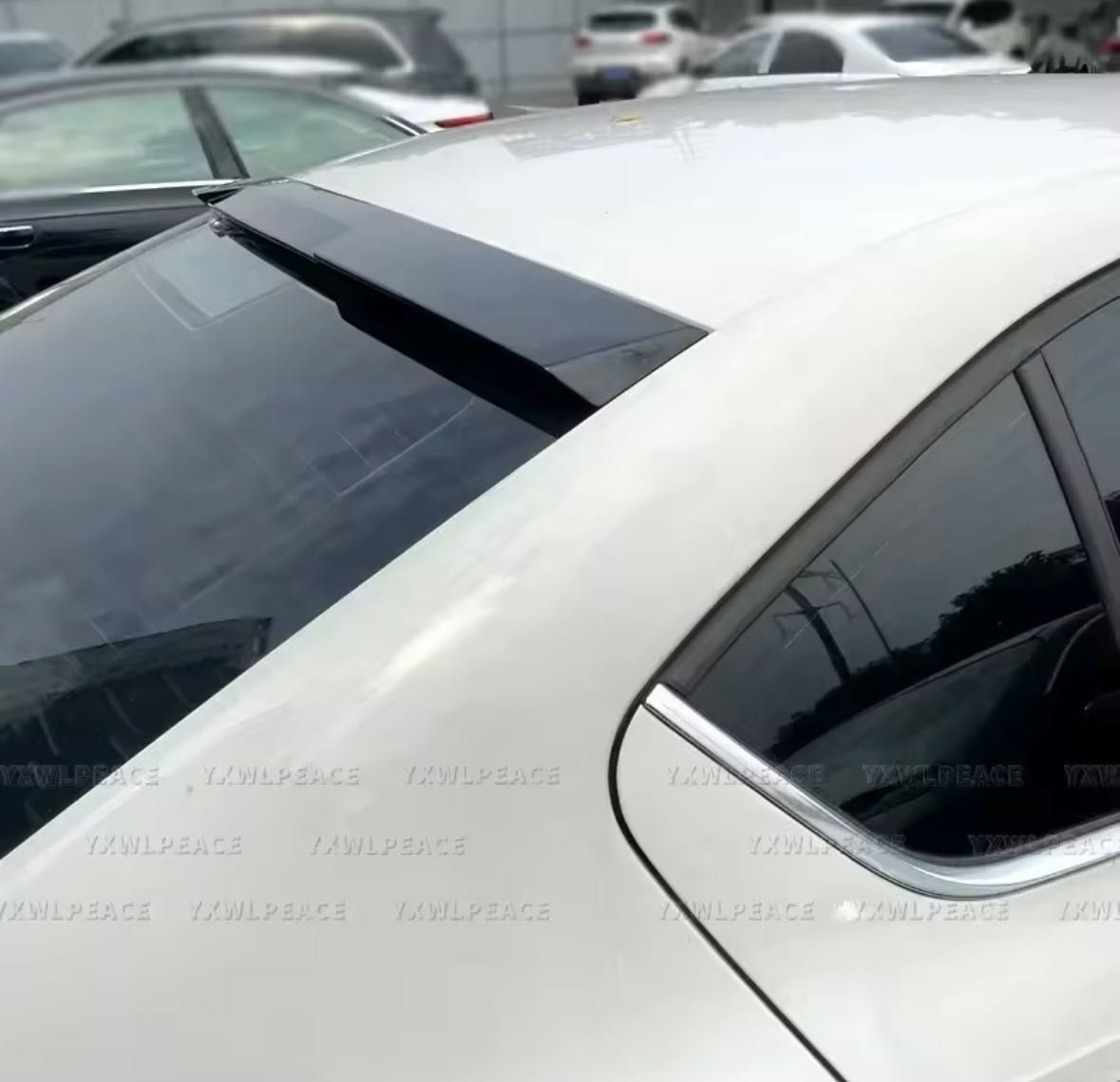 Спойлер Skoda Octavia Козырек на стекло бленда накладка на багажник