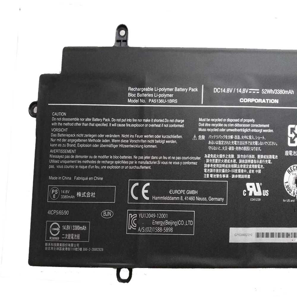 Bateria De Substituição Para Portátil Toshiba P A 5 1 3 6U  -1 B  R S