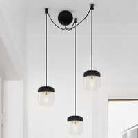 Lampa UMAGE Acorn 3 punktowa black rose gold