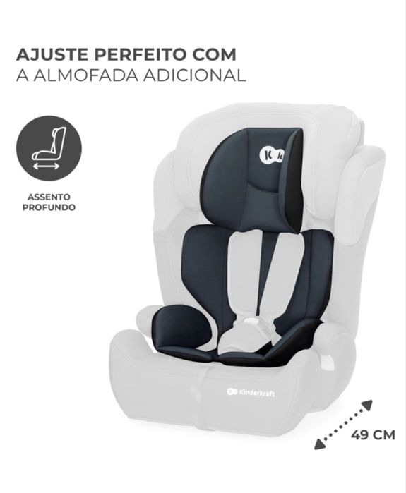 Cadeira de bebé KINDERKRAFT - 1, 2 e3