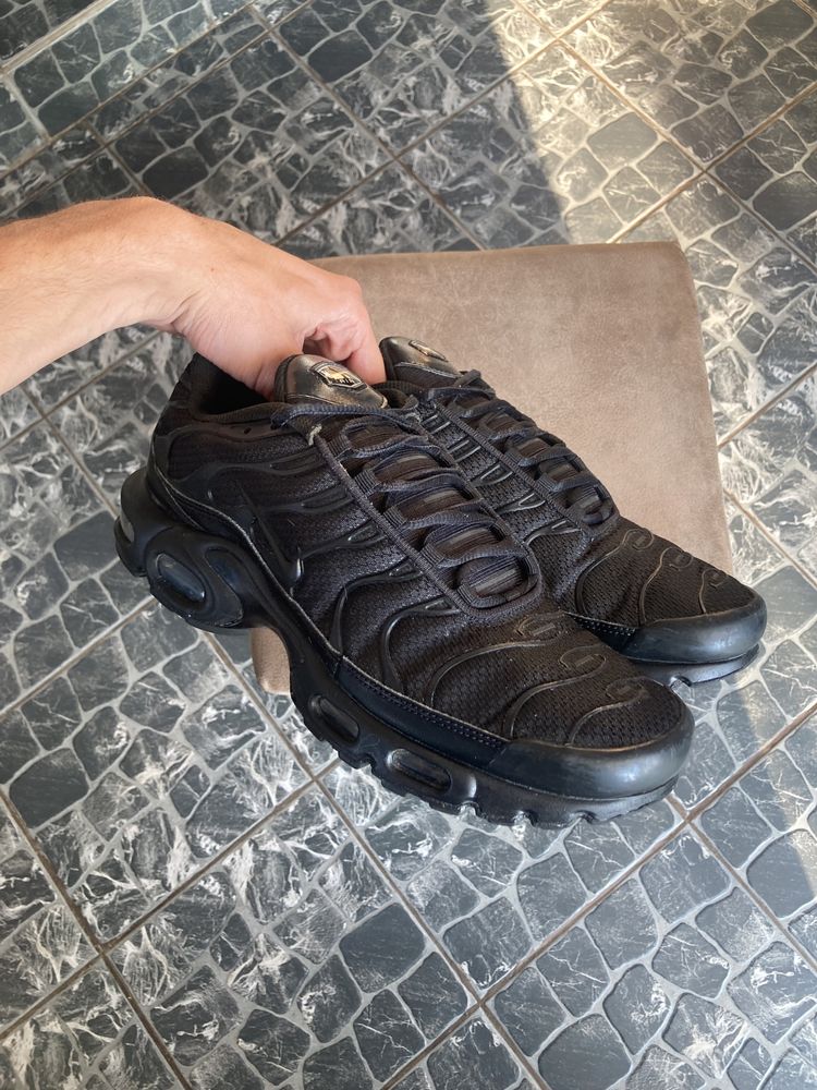 Кросівки Nike Air Max TN Plus Triple Black | Кроси Найк ТН ОРИГІНАЛ