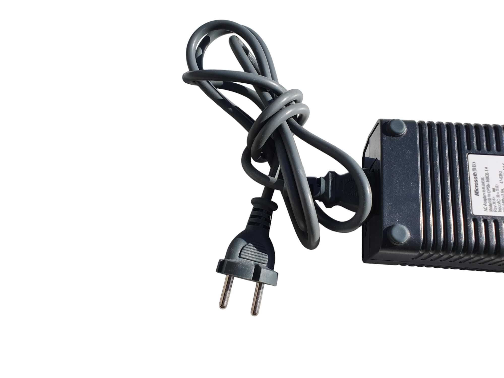 Oryginalny zasilacz Microsoft do konsoli Xbox 360 FAT  DPSN-168CB-1A
