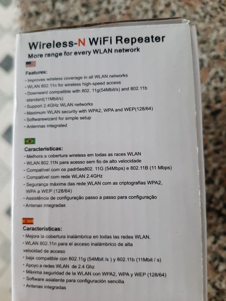Посилювач WiFi-Wireless-N WIFI Repeatr