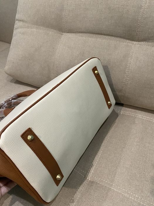 Сумка hermes birkin 35 см бежева