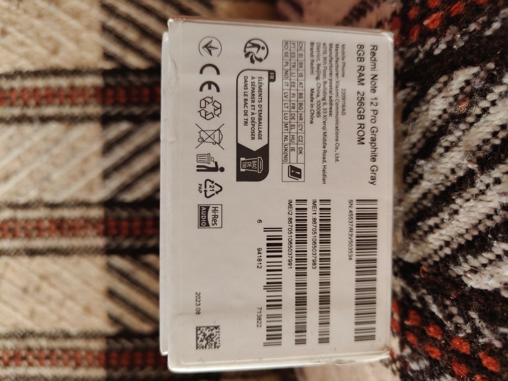Redmi note 12pro plus 5g