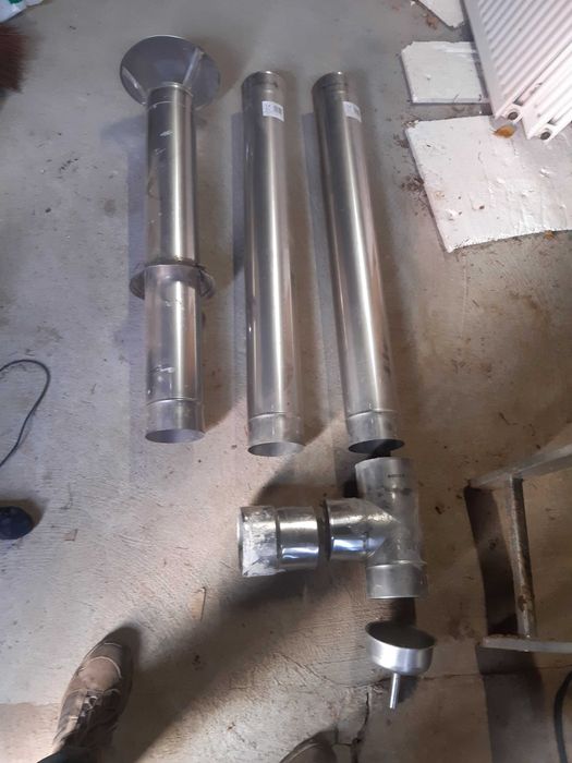 wkład kominowy ze stali żaroodpornej 120 mm