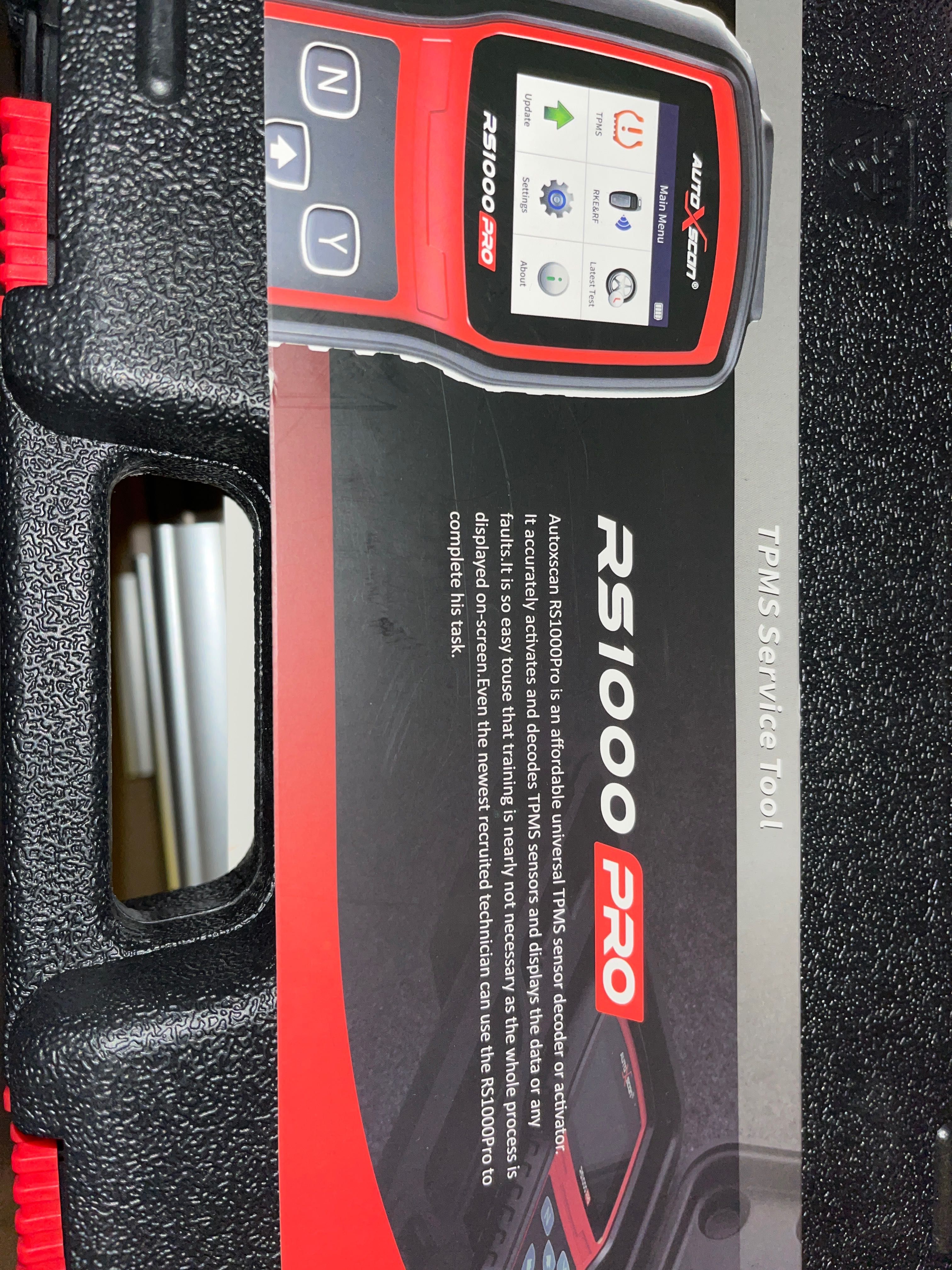 Autoxscan RS1000pro nowy TPMS programator tester