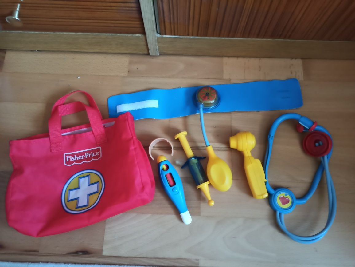 Zestaw lekarz Fisher Price