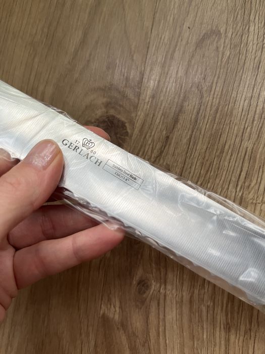 Nóż Gerlach do pieczywa, chleba nowy stal nierdzewna duży ząbkowany