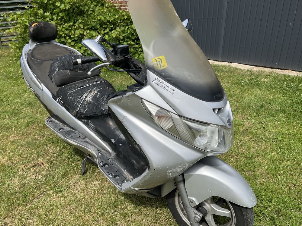 Suzuki Burgman 400 k4 k6 03- czasza silnik lagi osłony owiewki kokpit