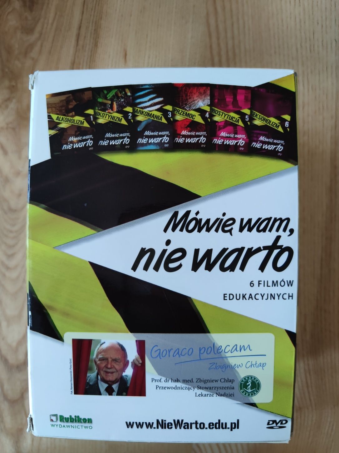 Mowię wam, nie warto 6 filmów edukacyjnych wdż