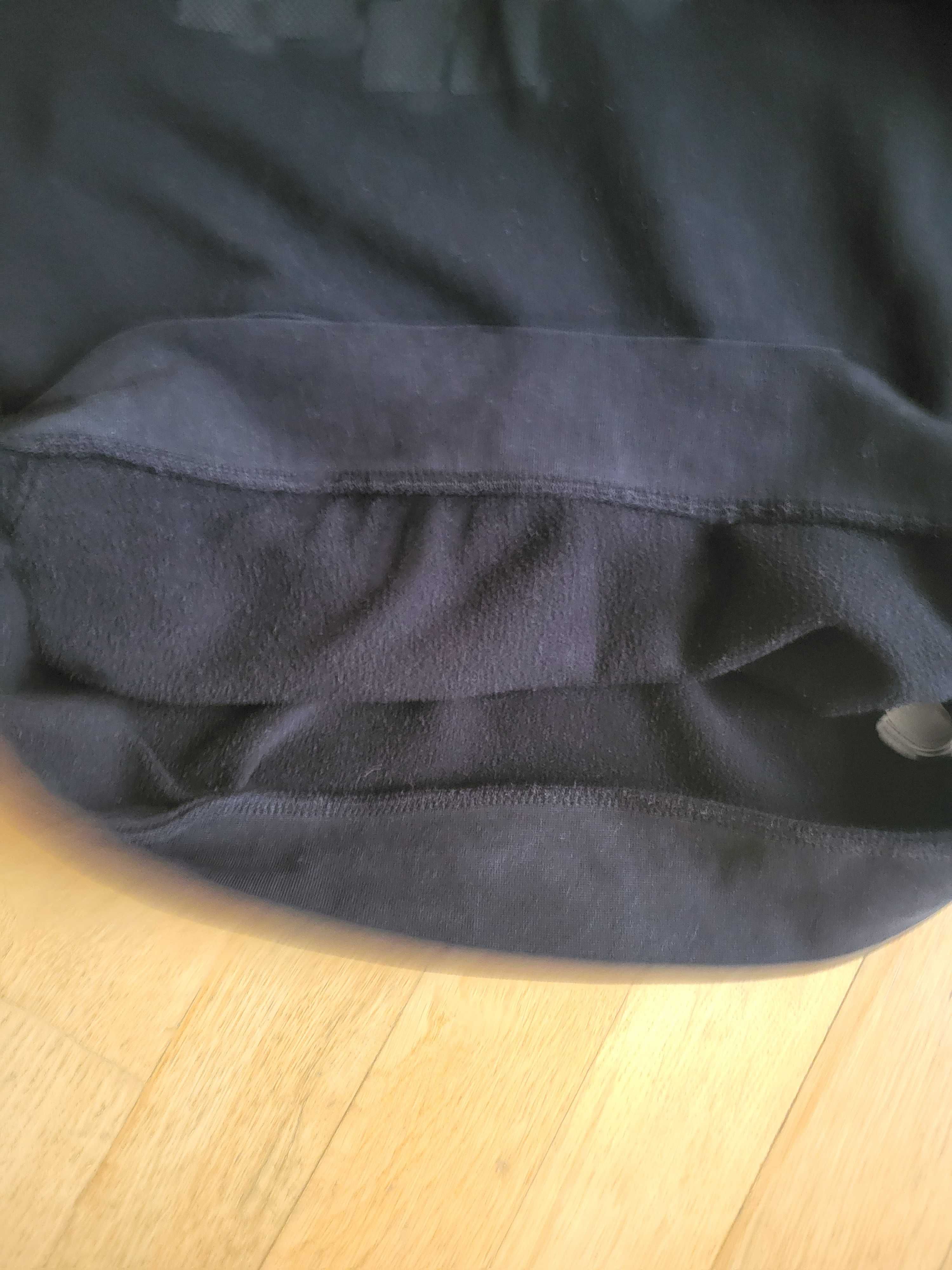 4F Bluza męska, czarna, kangurka, z kapturem, rozmiar M