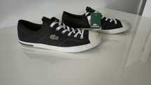 Nowe Buty Lacoste Newton SPM BLK/WHT TXT - rozm. 42