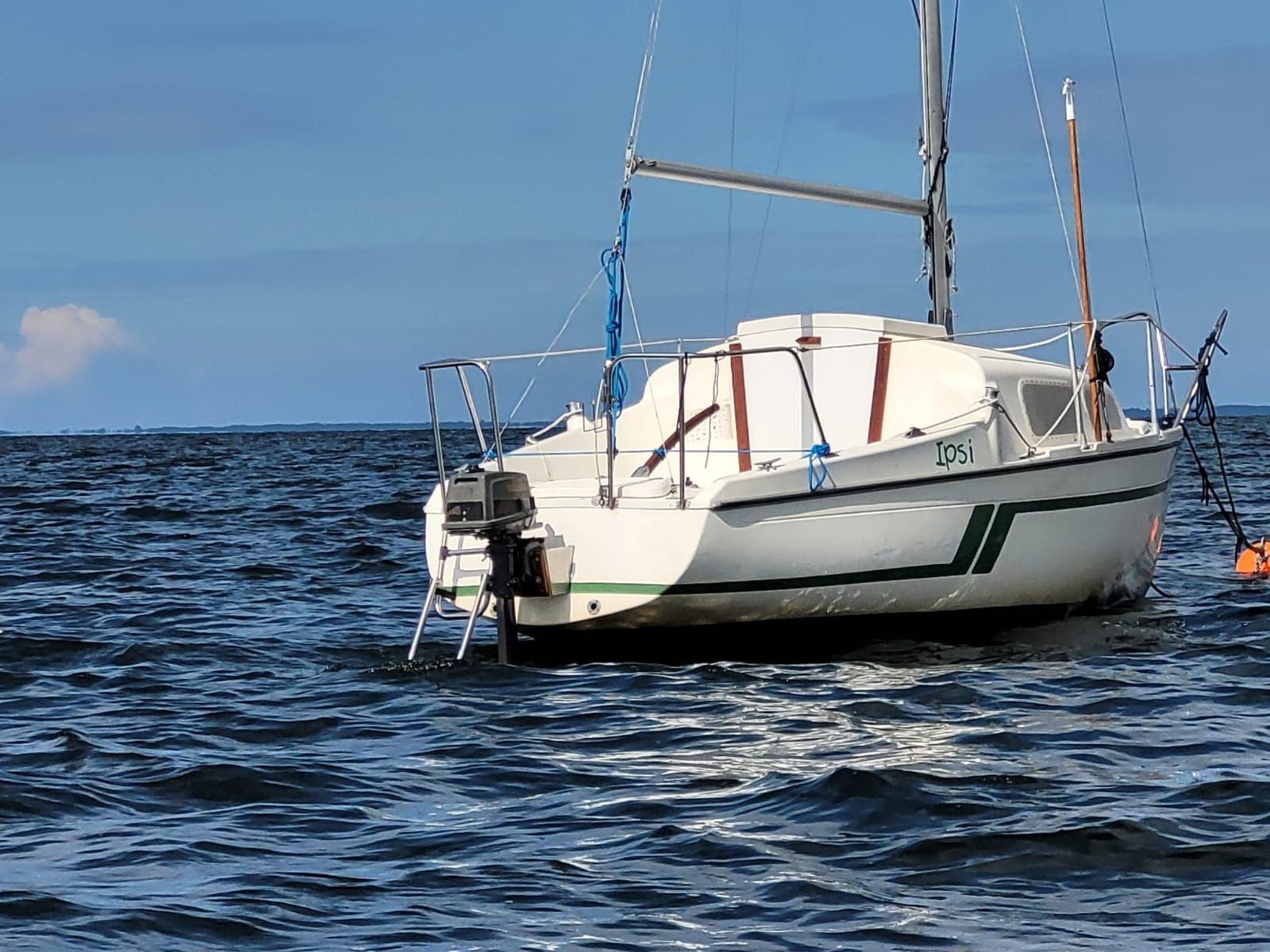 Jacht żaglowy RA-Cruiser 545 wraz z wózkiem i silnikiem zaburtowym