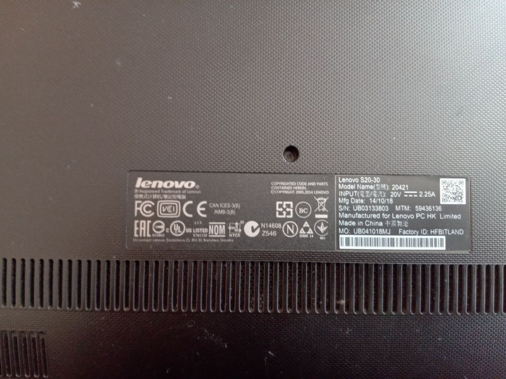 Нетбук Lenovo s20-30