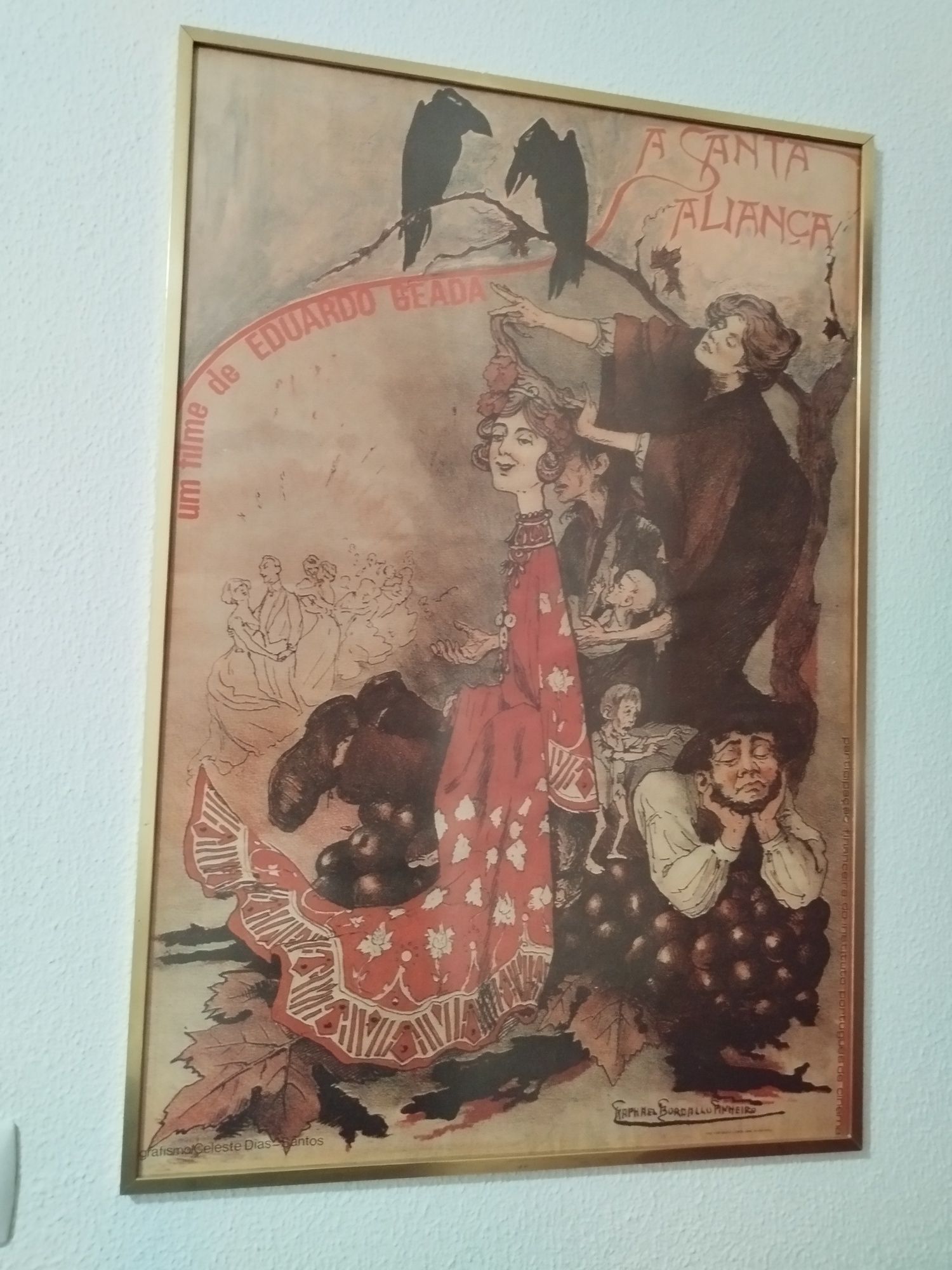 Quadro/Cartaz de Filme "A Santa Aliança"