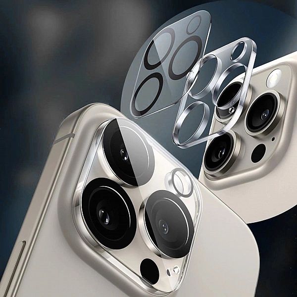 Osłona aparatu Tech-Protect Cam Fit+ na iPhone 16 / 16 Plus - przezroc