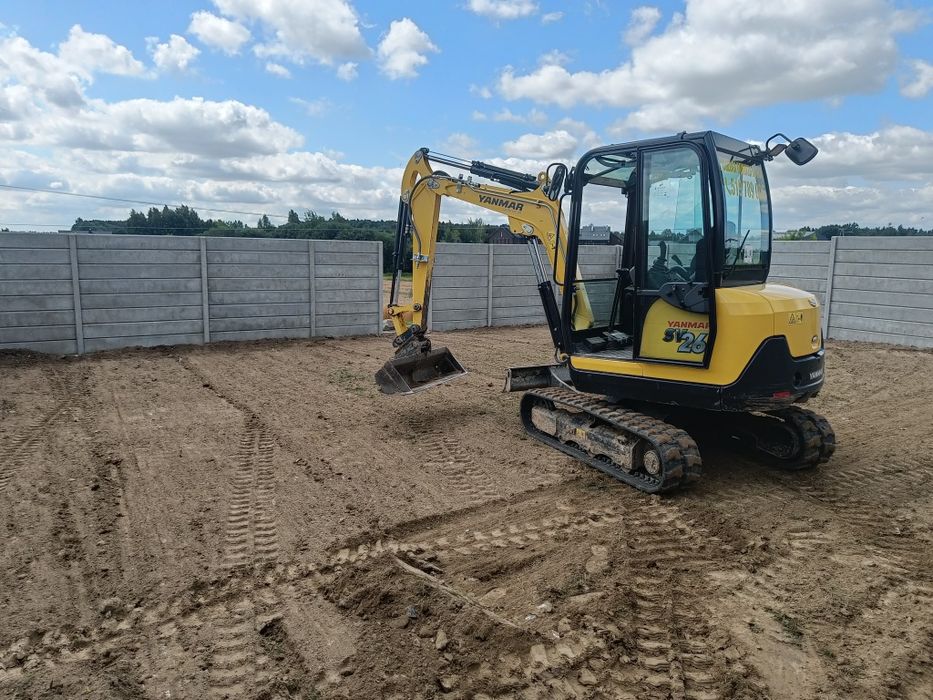 Usługi minikoparka , koparka ,utwardzenie terenu, brukarstwo