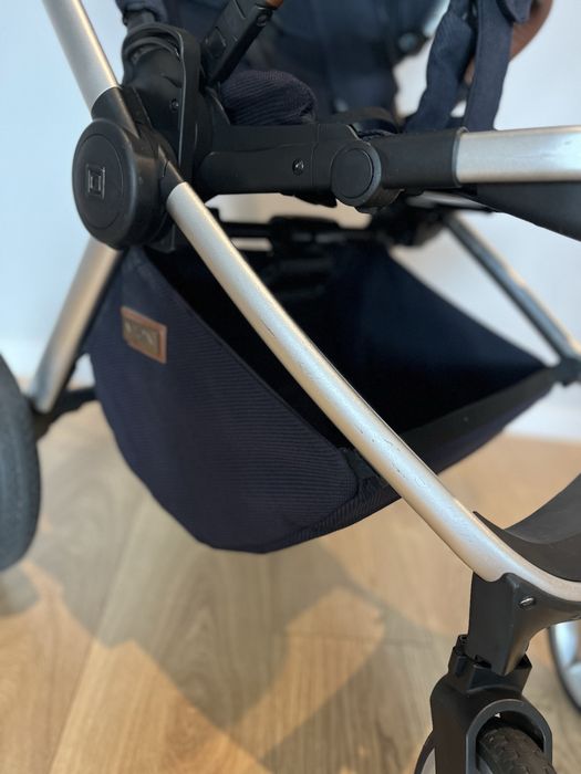 Wózek moon resea S 2w1 granatowy stan idealny