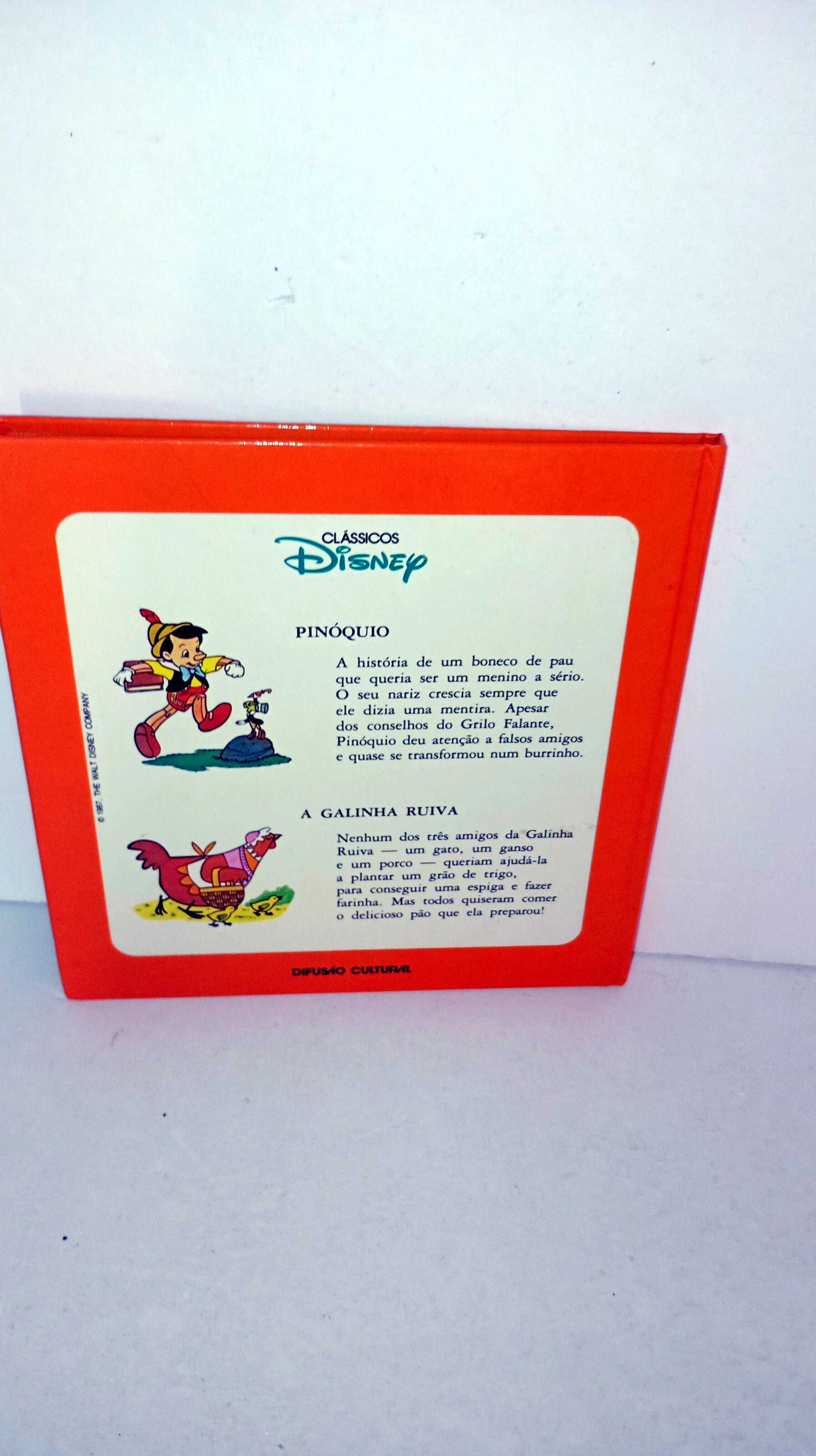 Pinóquio/ A Galinha Ruiva - Clássicos Disney