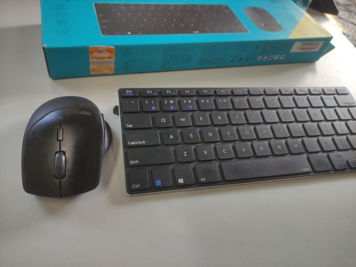 Rapoo 900g mysz przewodowa klawiatura zestaw