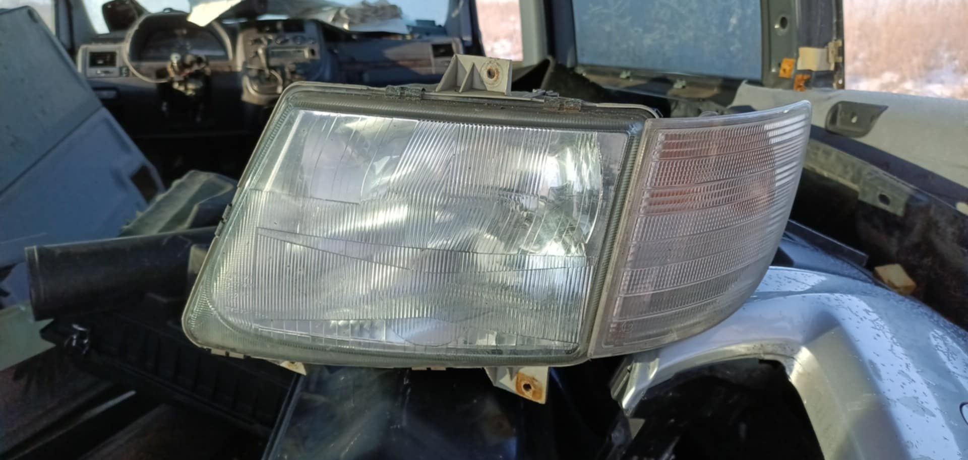 W638 Vito v-class lampy przód komplet