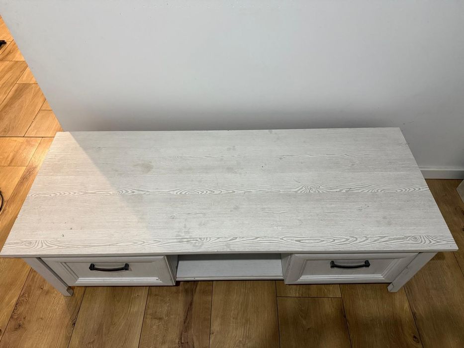 Szafka pod RTV Biała