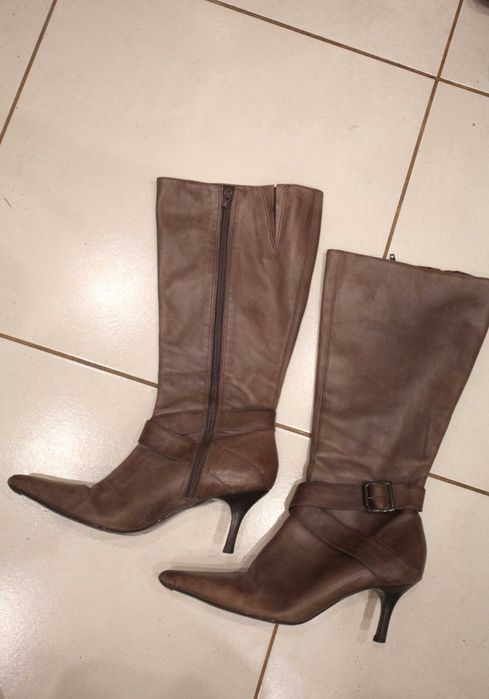 PROMOCJA Wspaniałe buty Faith, r. 37.5 - 38 Brazylia. Skóra naturalna