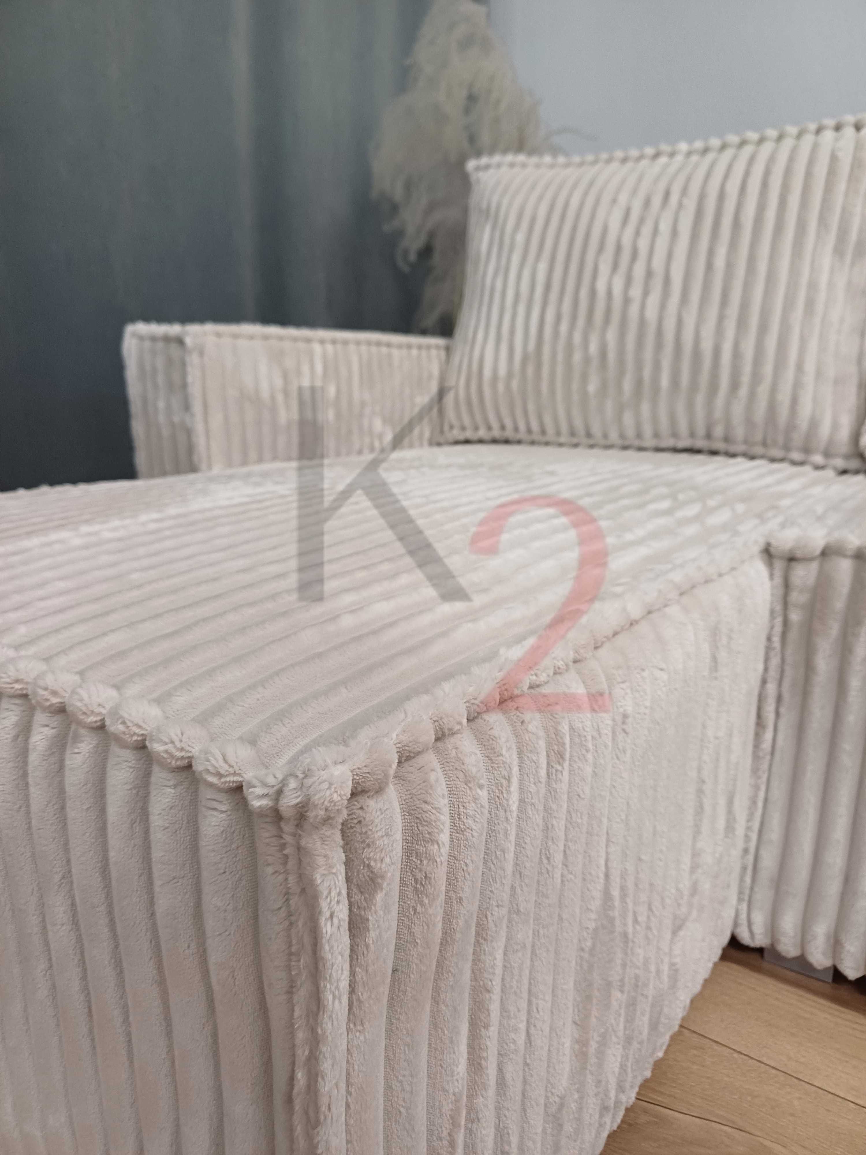 ORLEAN, narożnik sztruks 230x140 cm, sofa, szybka dostawa +gratis