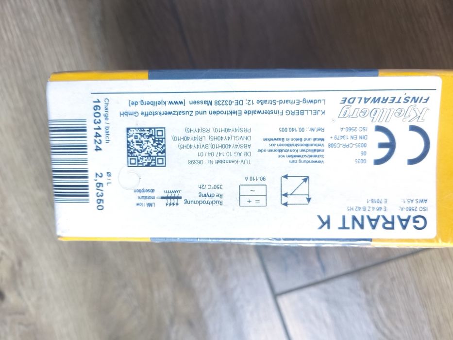 Elektrody do spawania