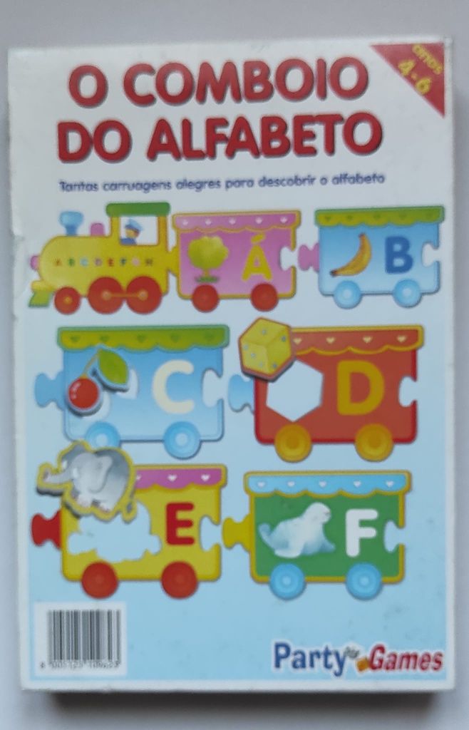 Jogo " comboio do alfabeto"