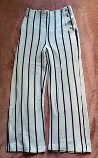 Spodnie z tkaniny strukturalnej Zara r. 140