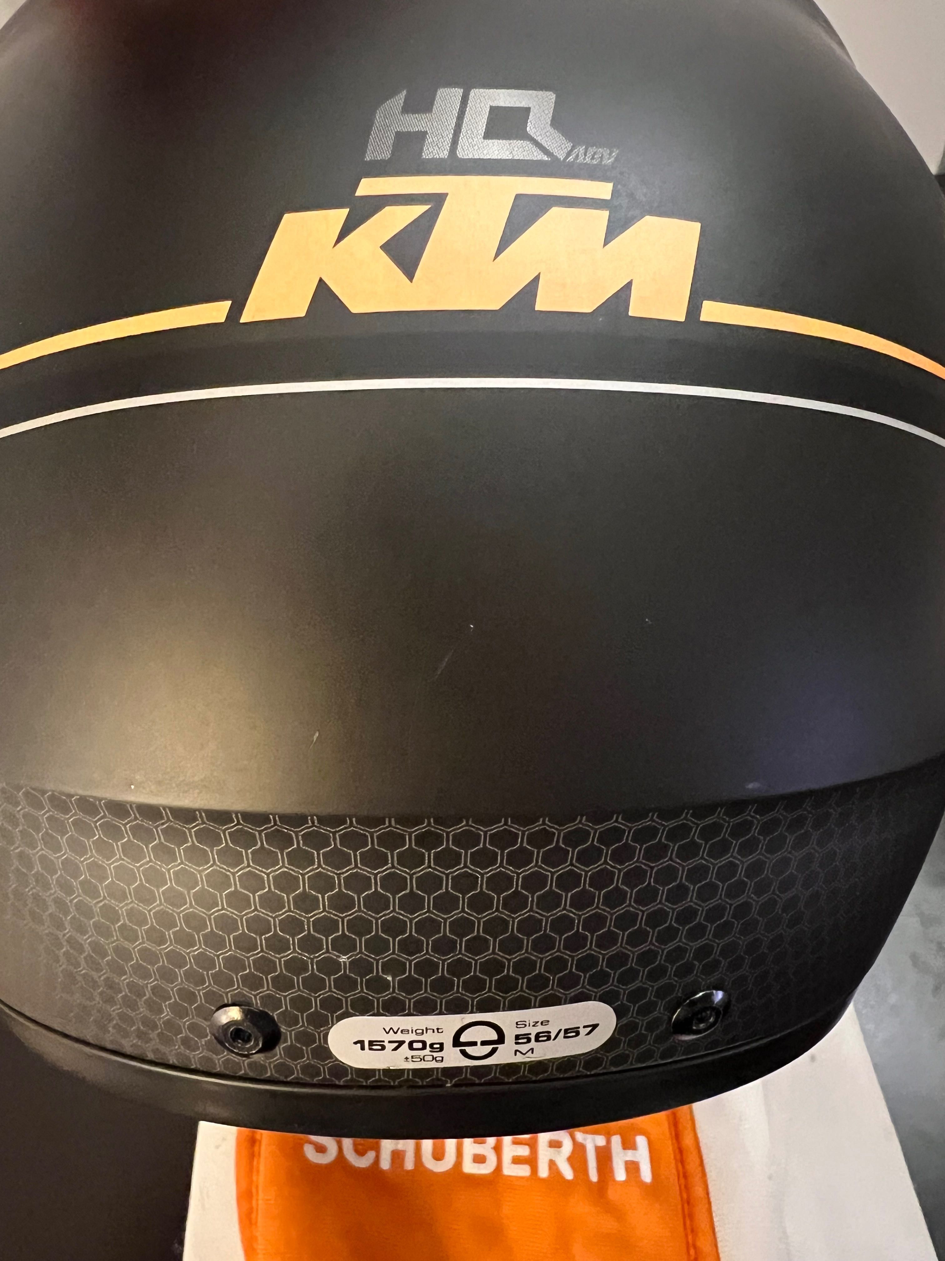 Capacete Schubert C3 Pro - Edição especial KTM