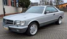 Mercedes-Benz Klasa S W126 500 SEC rok 1983 stan perfekcyjny- REZERWACJA