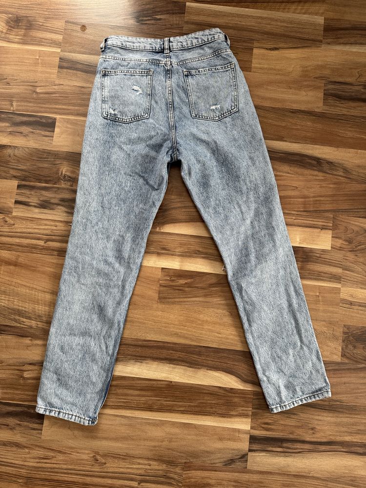 Mom jeans spodnie