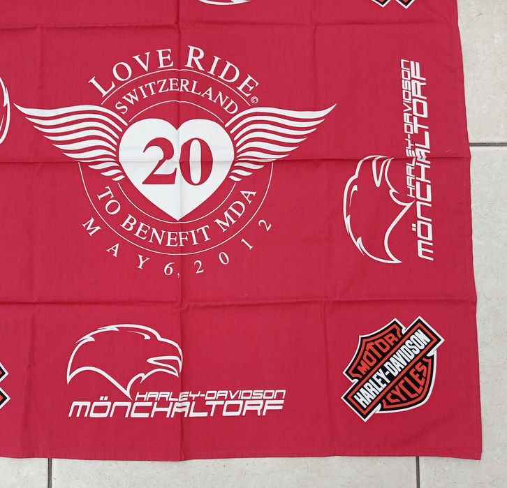 Бандана Harley-Davidson Motor Cycles Switzerland 70*70 см.