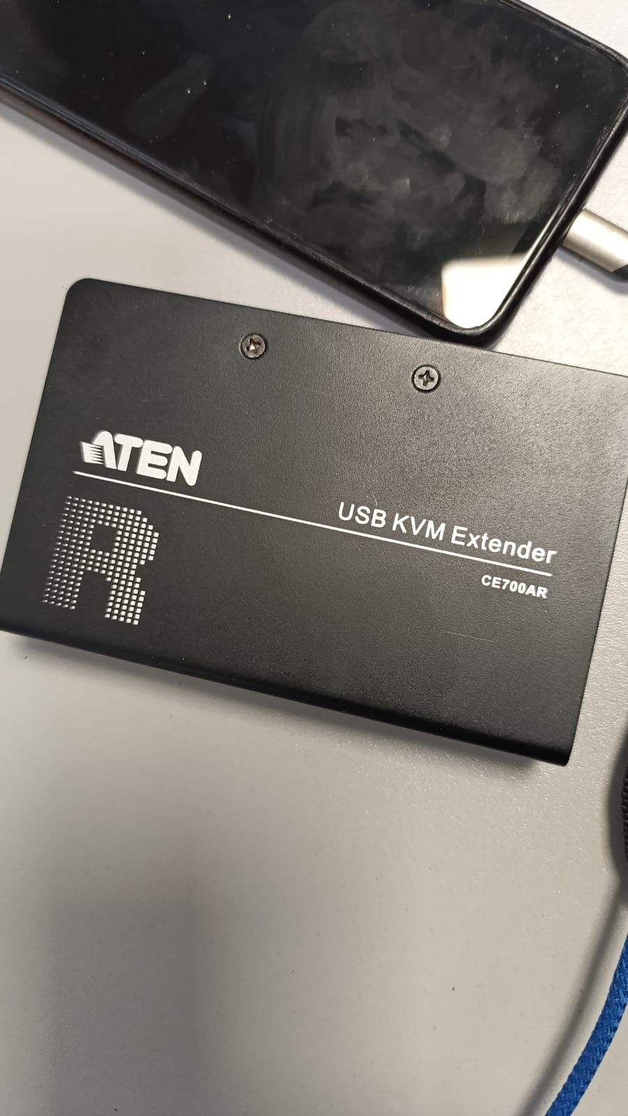 ATEN CE700A-AT-G przedłużacz KVM Nadajnik i odbiornik