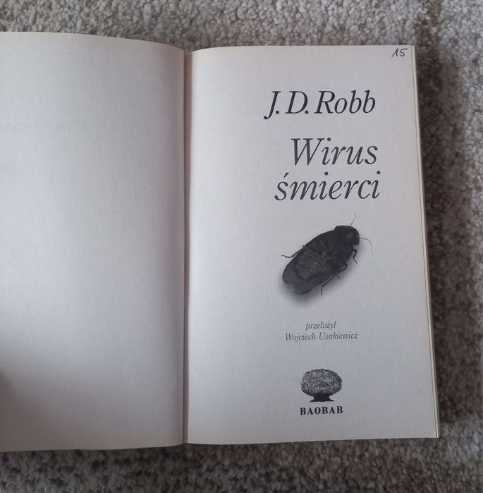 Wirus śmierci J D Robb Nora Roberts