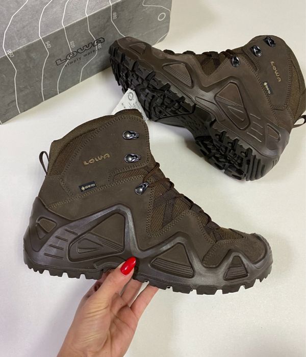 42р, 45р, 46.5р. Берці ОРИГІНАЛ Lowa Zephyr GTX Mid TF Dark Brown