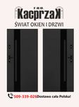 Drzwi KACPRZAK 90x200 Drzwi Zewnętrzne MARS 01 Antracyt