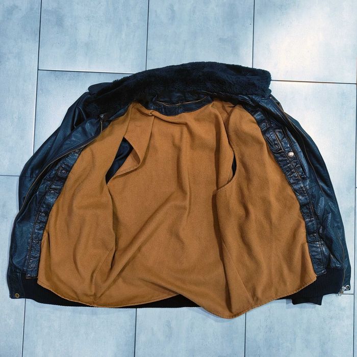 Бомбер-пілот з натуральної шкіри Mc Douglas Diffusion, розмір 50