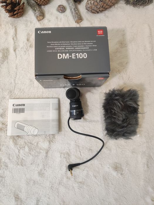 Microfone Canon DM-E100