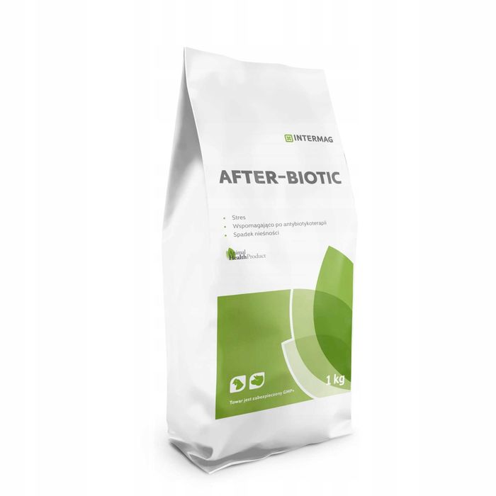 AFTER-BIOTIC 1kg dla Drobiu Trzody Stabilizator Mikroflory Bakteryjnej