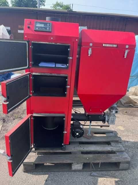 Kocioł na ekogroszek piec na węgiel 16 kw piec z podajnikiem 15 kw